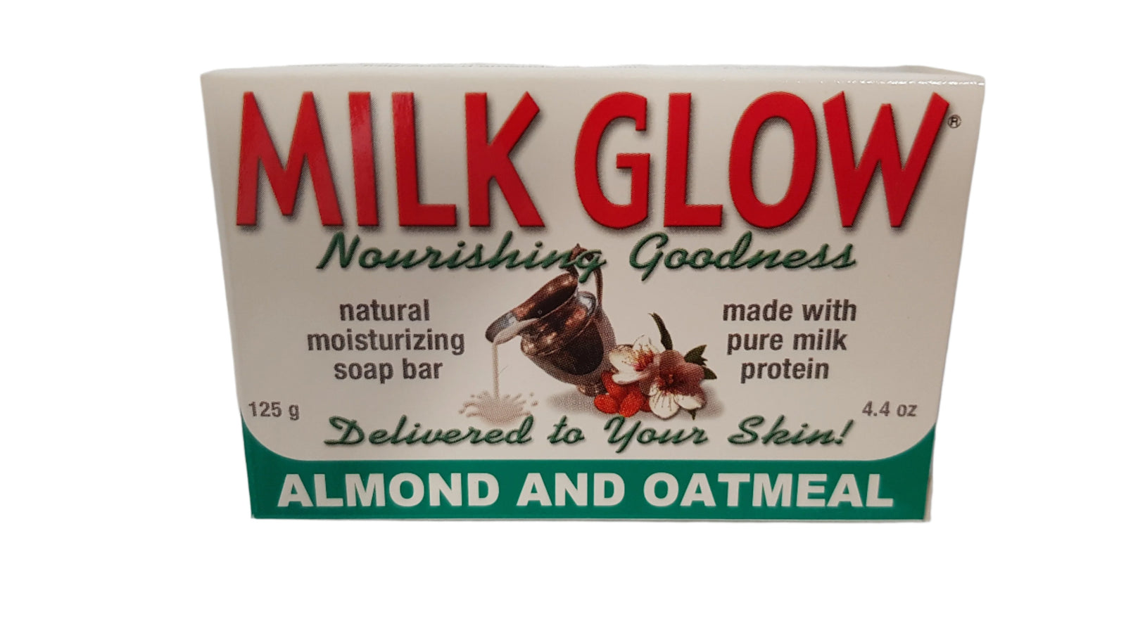 Milk Glow Almond and Oatmeal Natural Moisturizing Soap Bar 125g