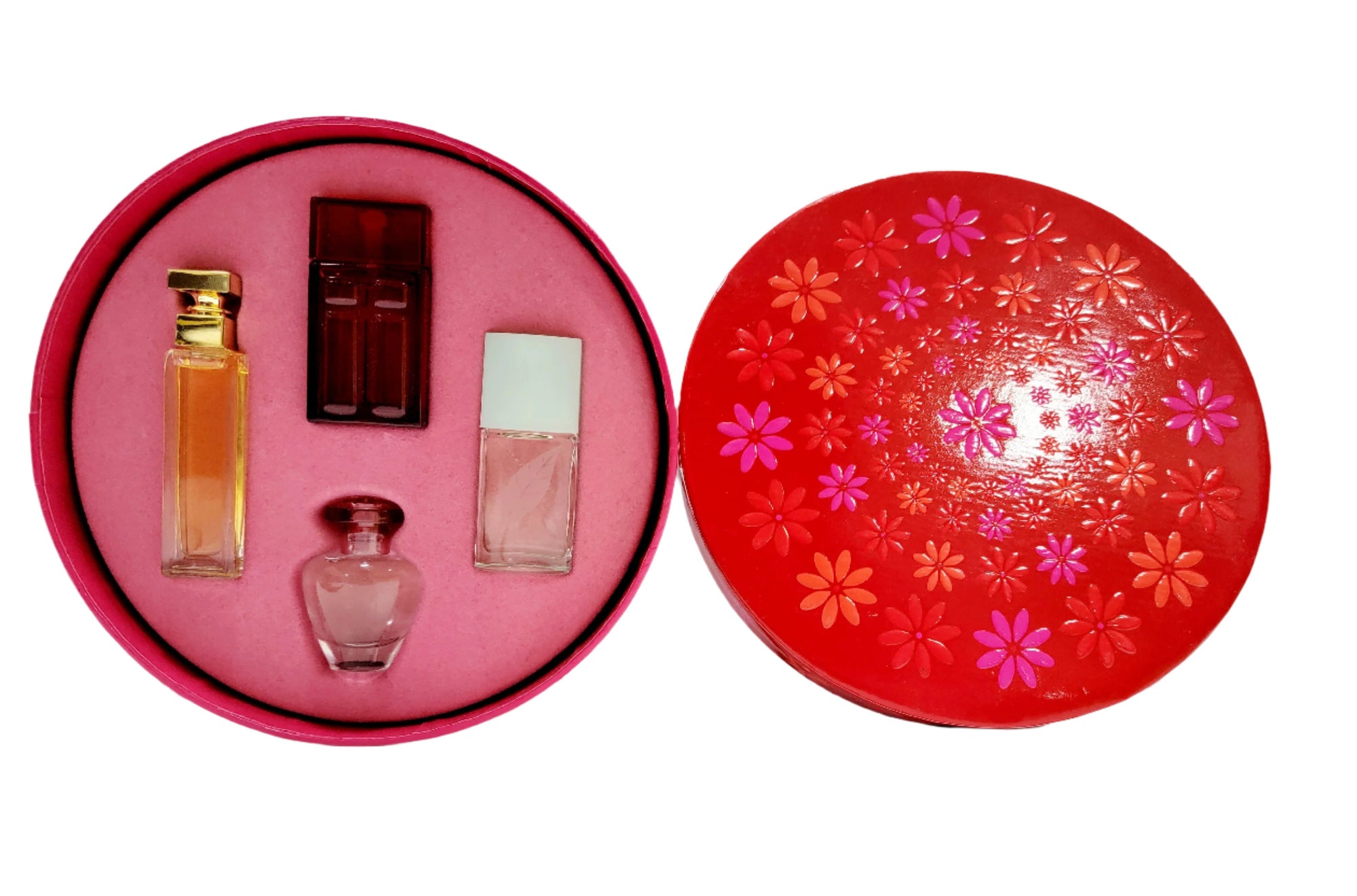 Elizabeth Arden 4pc Miniature Collection (Red Round Box)