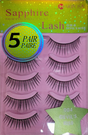 Mariposa Sapphire Fake Eyelashes