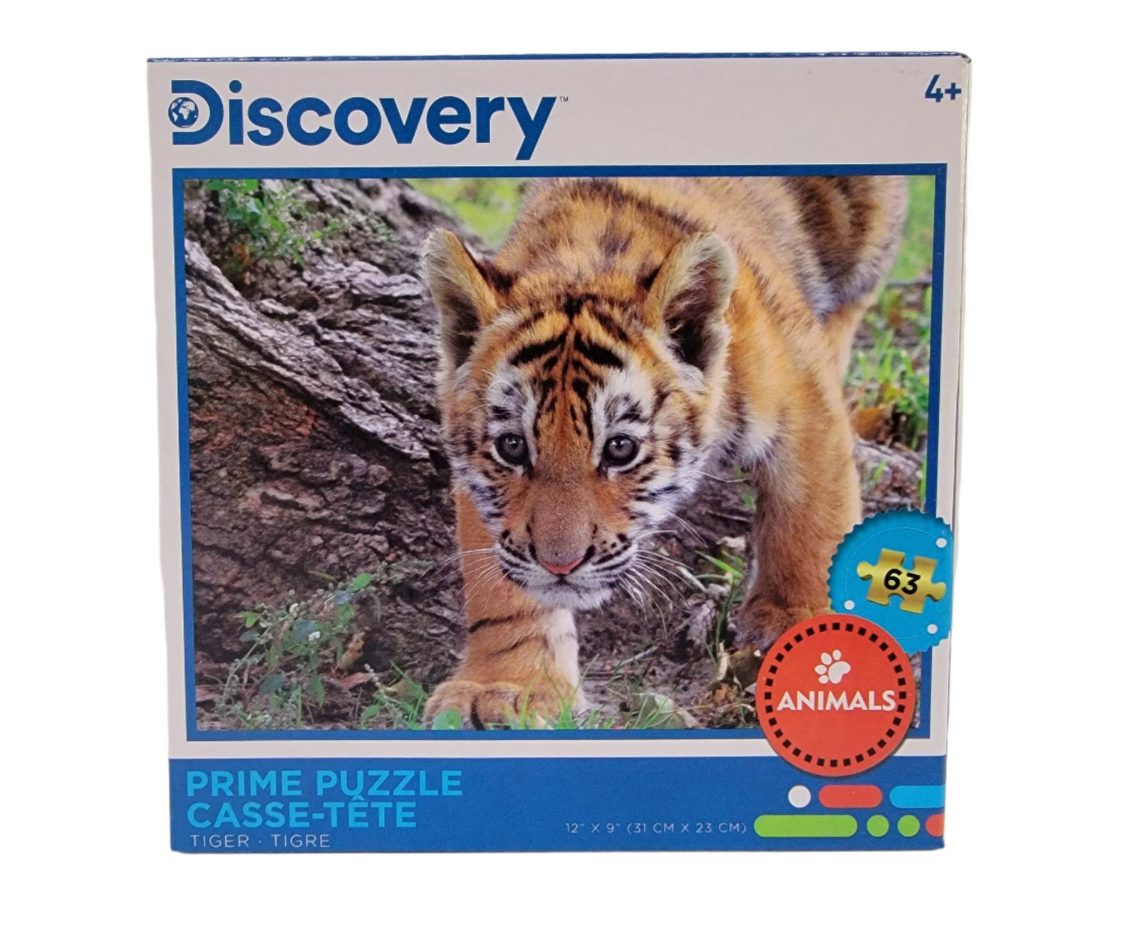 Prime Tiger Puzzle for 4+ Ages