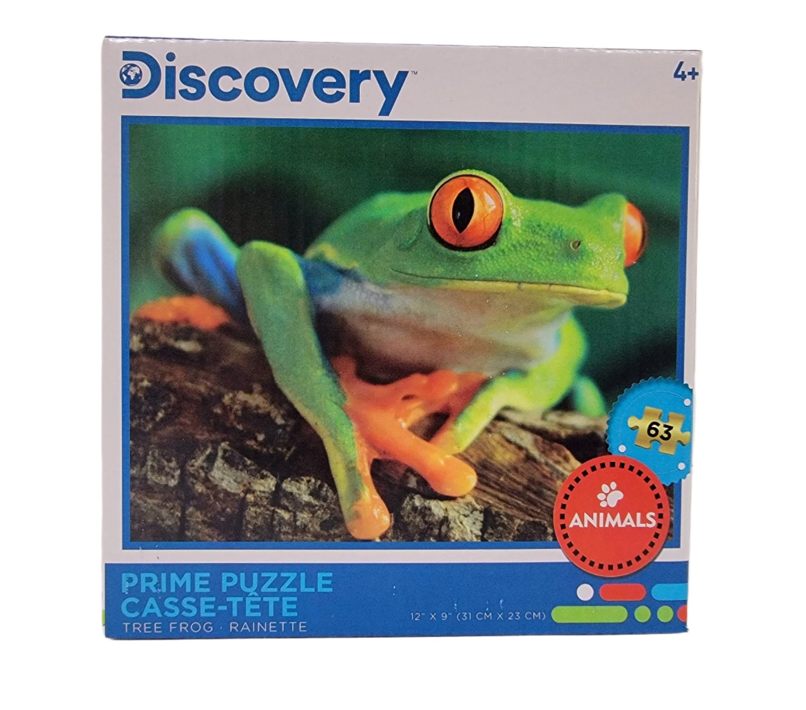 Prime Tree Frog Puzzle for 4+ Ages