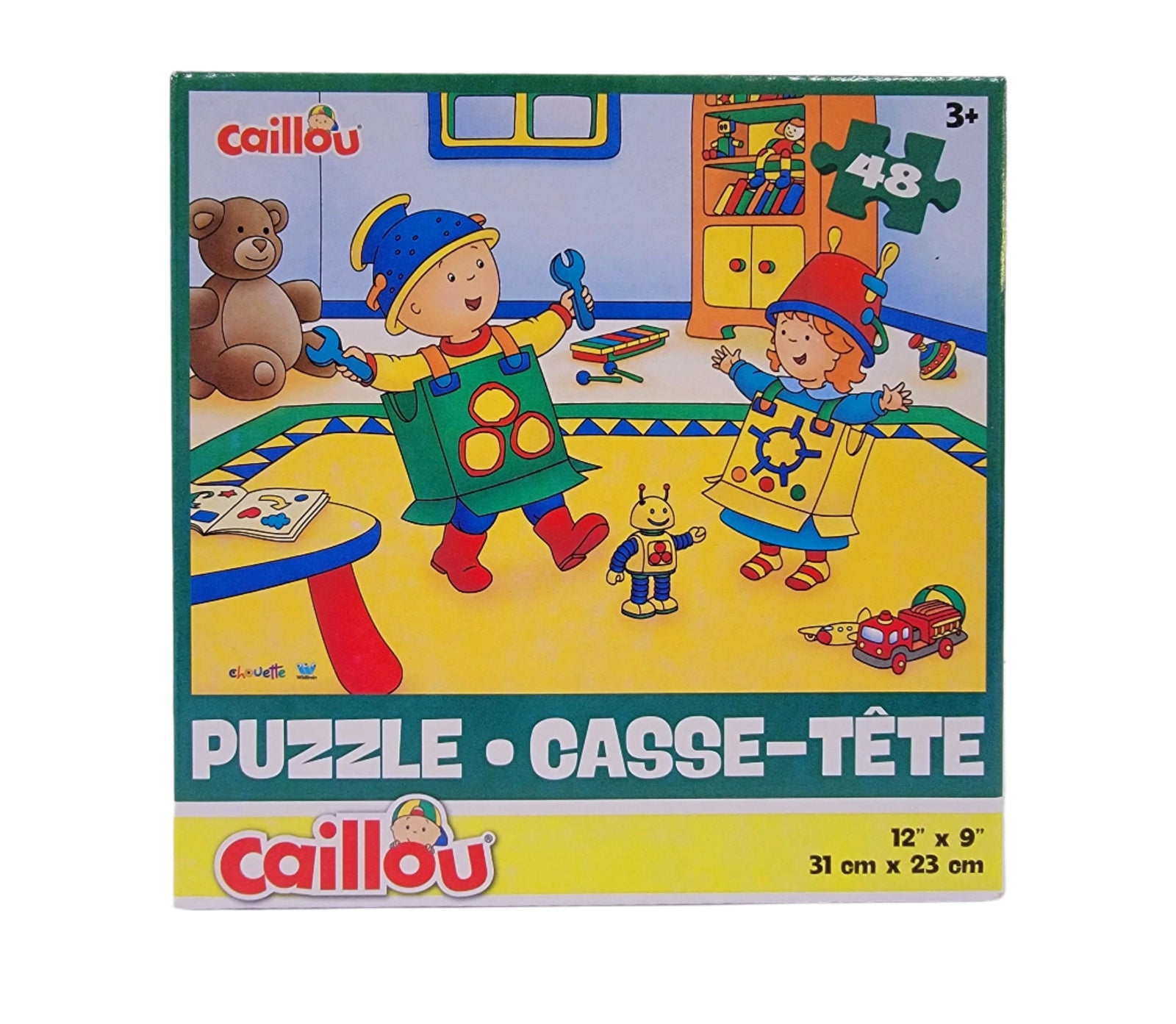 Caillou Puzzle for 3+ Ages