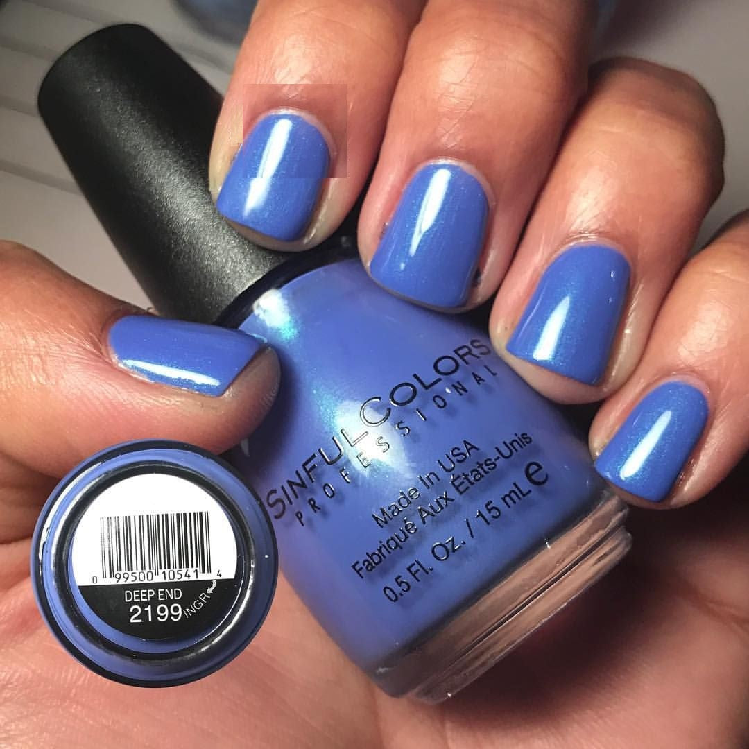 Sinfulcolors Professional Color Nail Polish 15ml - Deep End 2199