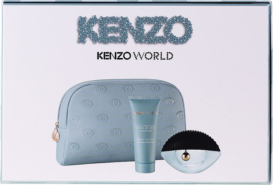 Kenzo World 2pc Set 75ml EDP w/ Pouch Women