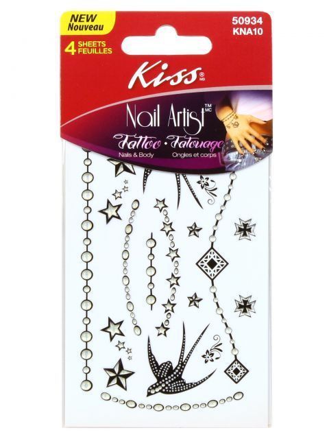 KISS NAIL ARTIST TATTOO NAILS & BODY KNA10