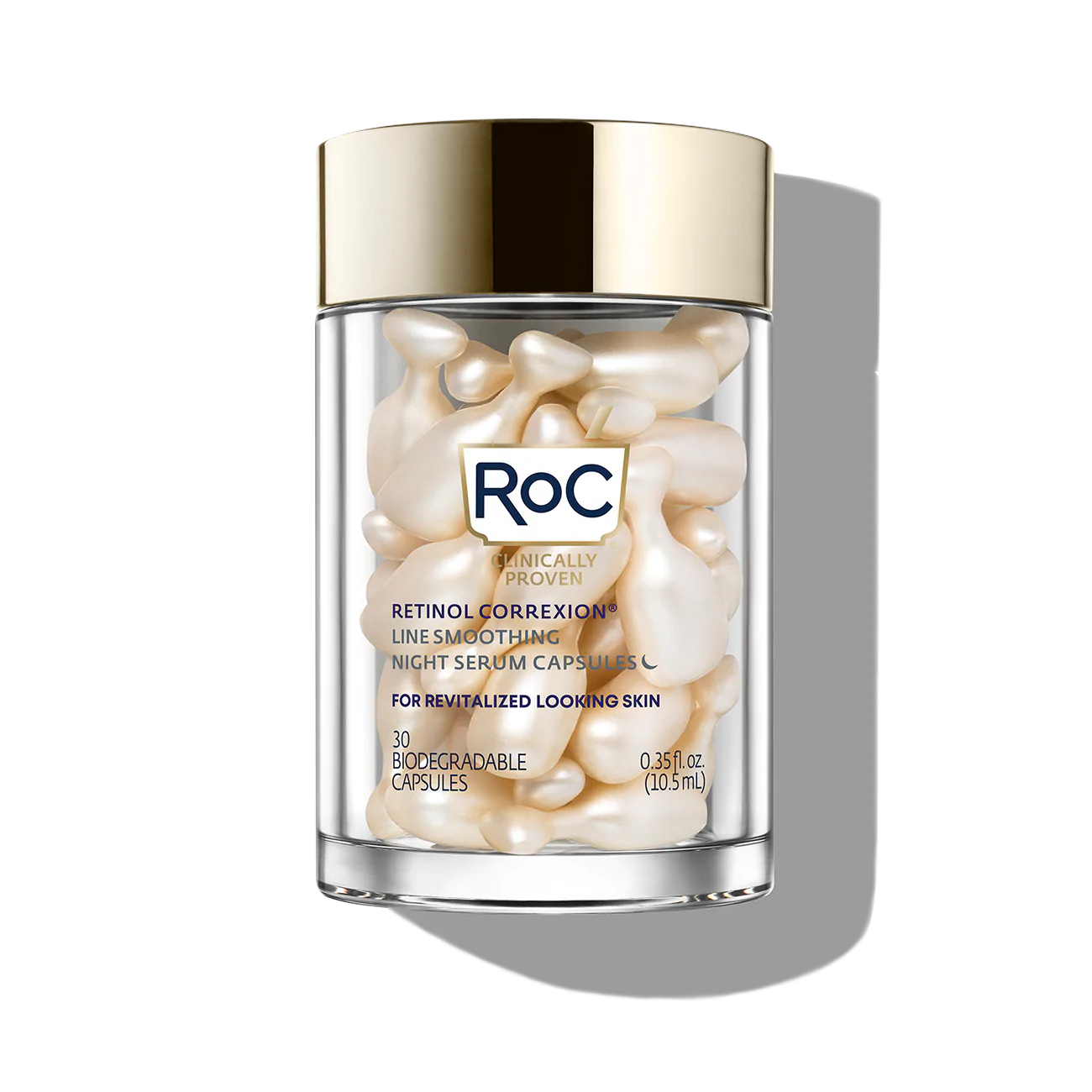 RoC Retinol Correxion Line Smoothing Night Serum 30 Capsules / 10.5ml