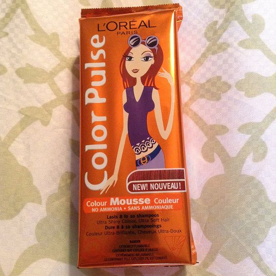 L'oreal Color Pulse Mousse in Power Mahogany