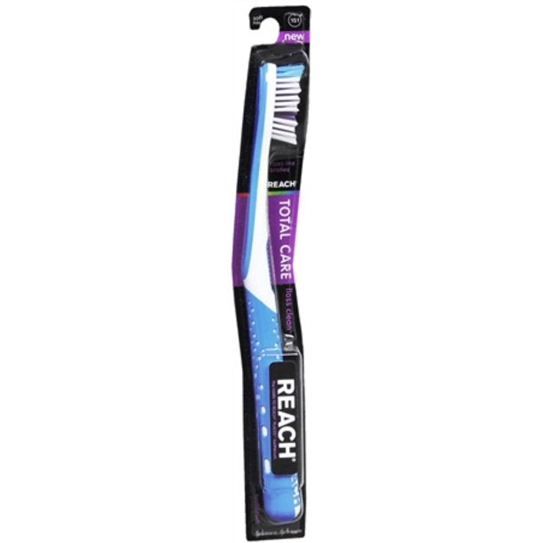 Reach Total Care Floss Clean Soft Toothbrush