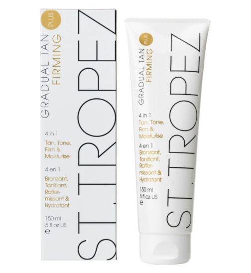 St. Tropez Gradual Tan Plus Firming 4-in-1 Tan, Tone, Firm & Moisturise 150ml