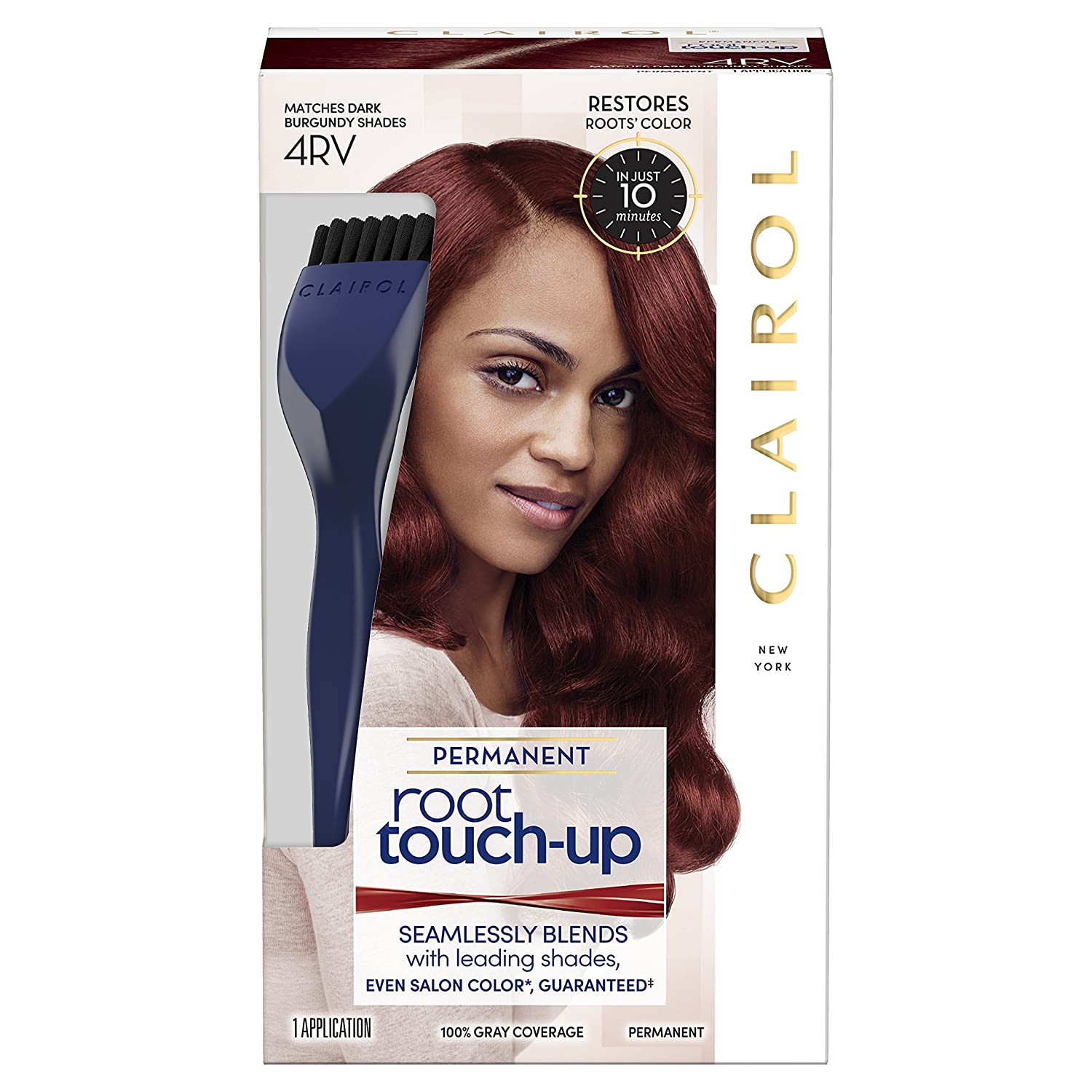 Clairol Root Touch-Up, 4RV Dark Burgundy