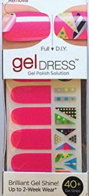 Kiss Gel Dress 40 Gel Strips GPD12C/60467