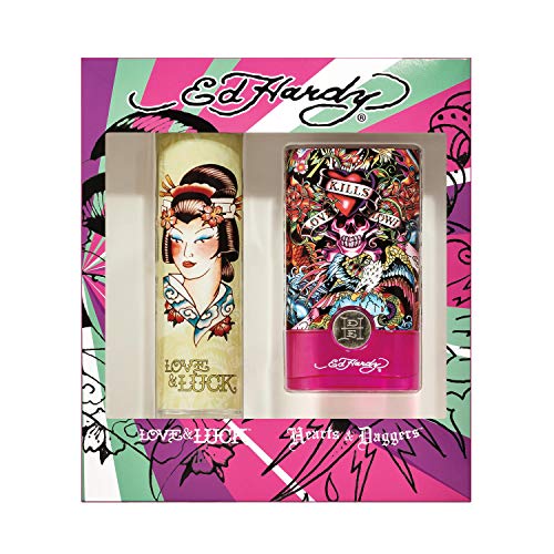 Ed Hardy Pour Femme 2pc Set 100ml EDP