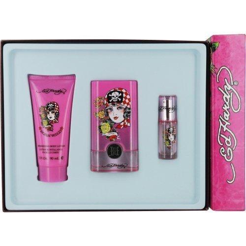 Ed Hardy Born Wild 3pc Gift Set 50ml EDP