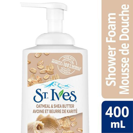 St. Ives Oatmeal & Shea Butter Shower Foam 400mL