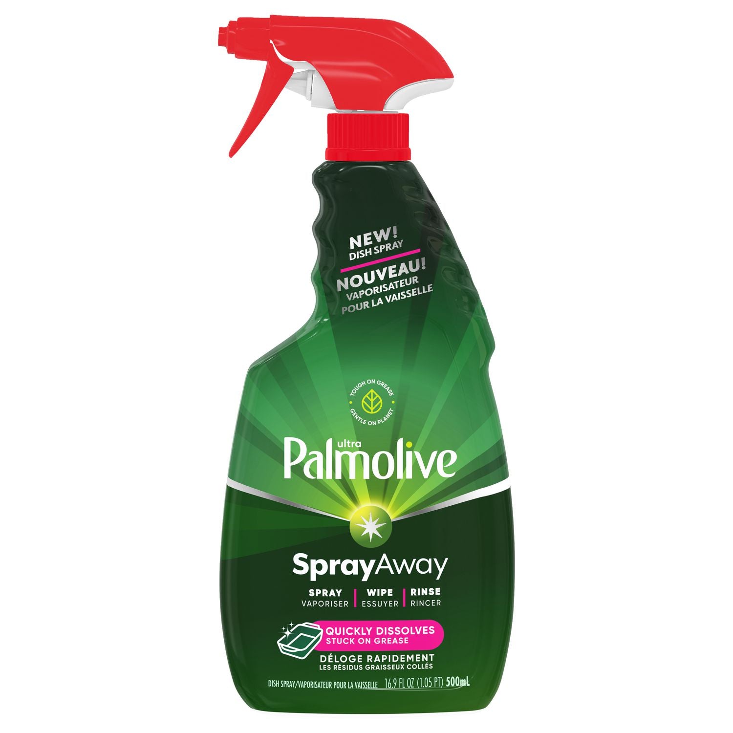 Palmolive Ultra Spray Away Dish Soap Spray 500ml