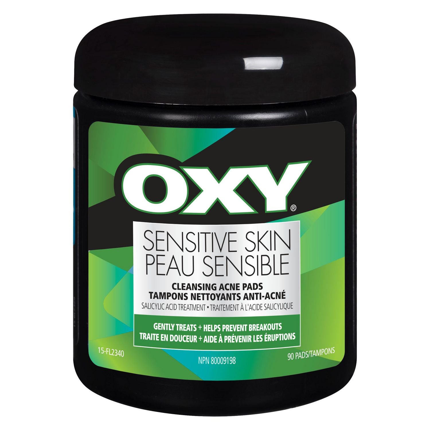 Oxy Sensitive Skin Cleansing Acne 90 Pads