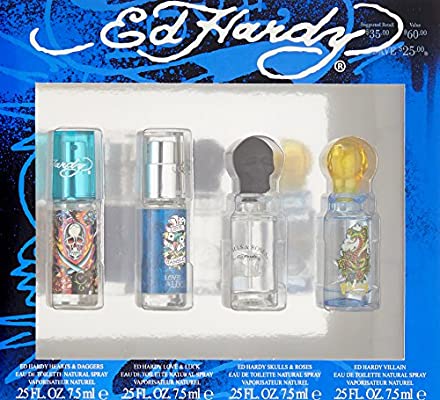 Ed Hardy Miniature 4pc Set x 7.5ml Men