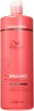 Wella Professionals Invigo Brilliance w/ Lime Caviar for Coarse Hair Conditioner 1L (CURBSIDE PICKUP ONLY)