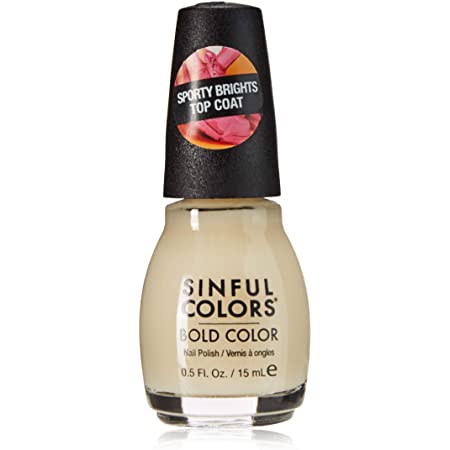 Sinfulcolors Bold Color Nail Polish 15ml - Rubber Top Coat 2686