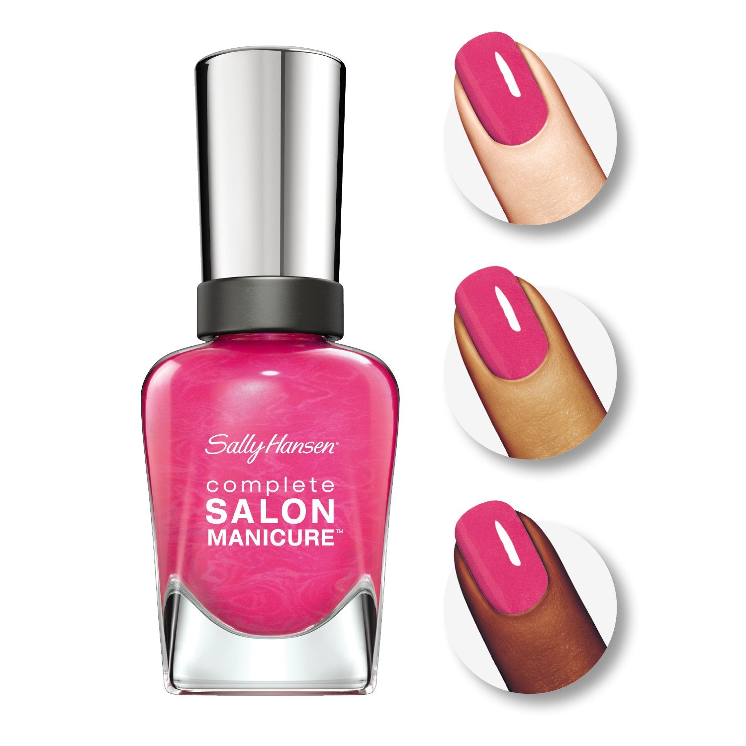 Sally Hansen Complete Salon Manicure Back to the Fuchsia 191/420