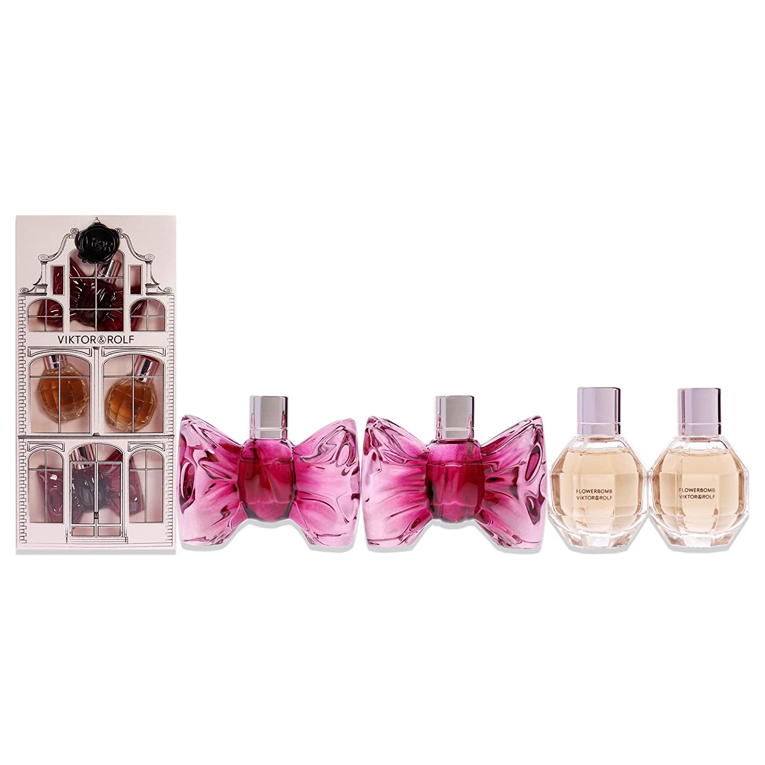 Viktor & Rolf The House Travel Collection 4pc Set 7ml EDP Women