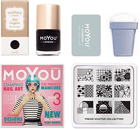 Mini Stamping Nail Art Kit by MoYou London - Trend Hunter Collection