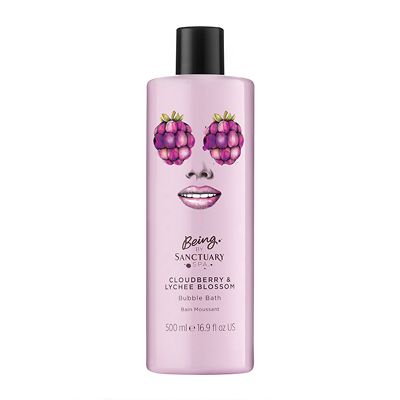 Being by Sanctuary Spa Cloudberry & Lychee Blossom Bubble Bath 500ml