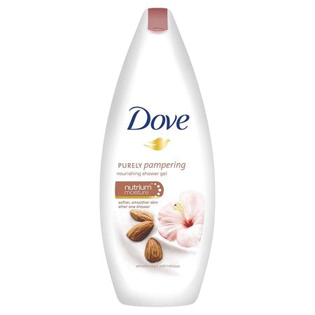 Dove Purely Pampering Nourishing Body Wash Almond Cream with Hibiscus 354ml