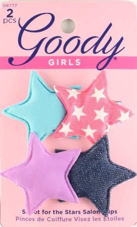 Goody Shoot for the Stars Salon Clips 2pcs