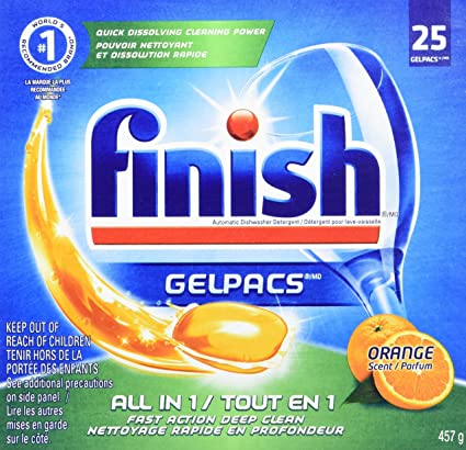 Finish Dishwasher 25 Gelpacs