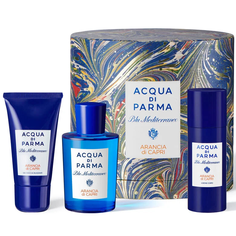 Acqua Di Parma Blu Mediterraneo Arancia Di Capri 3pc Set 75ml EDT Unisex