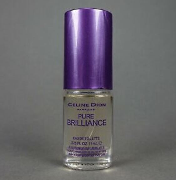 Celine Dion Pure Brilliance 11ml EDT Mini Women Unboxed
