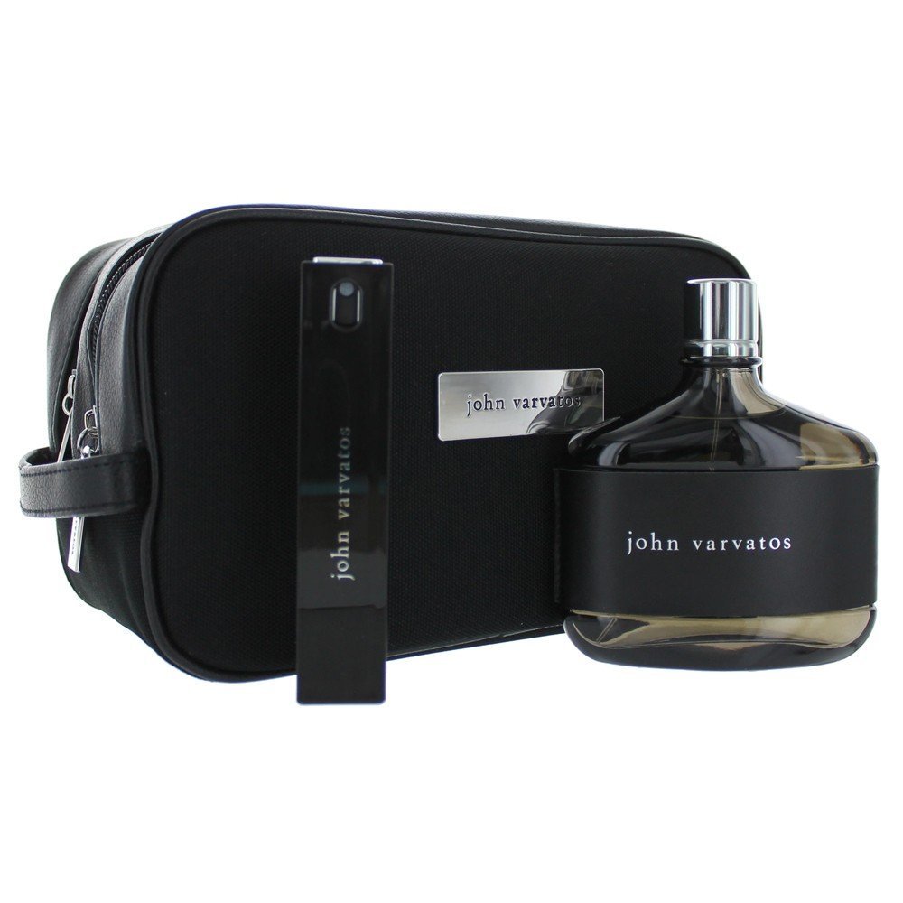 John Varvatos 4pc Set 125ml EDT MEN with Toiletry Bag
