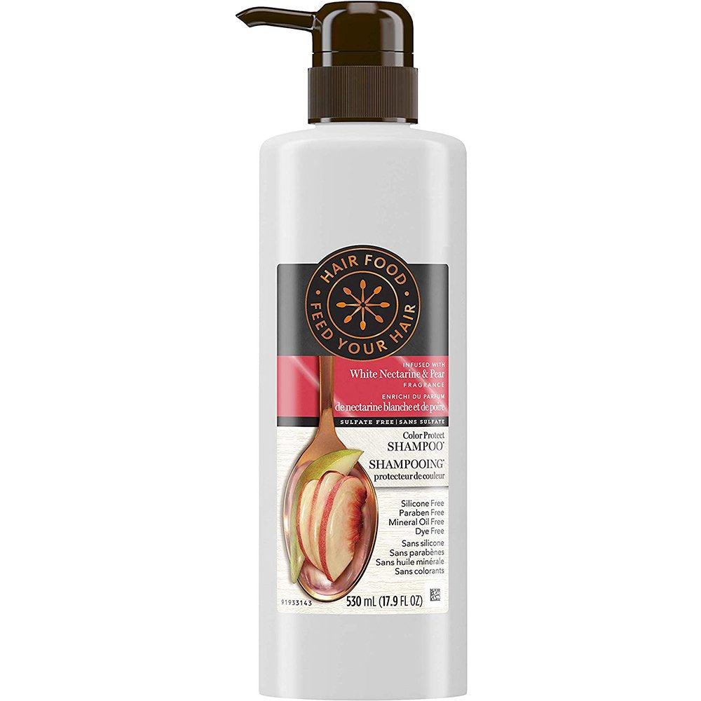 Clairol Hair Food White Nectarine & Pear Shampoo 530ml