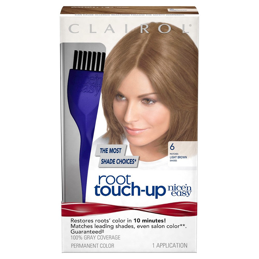 Clairol Hair Colour Root Touch-Up, 6 Light Brown