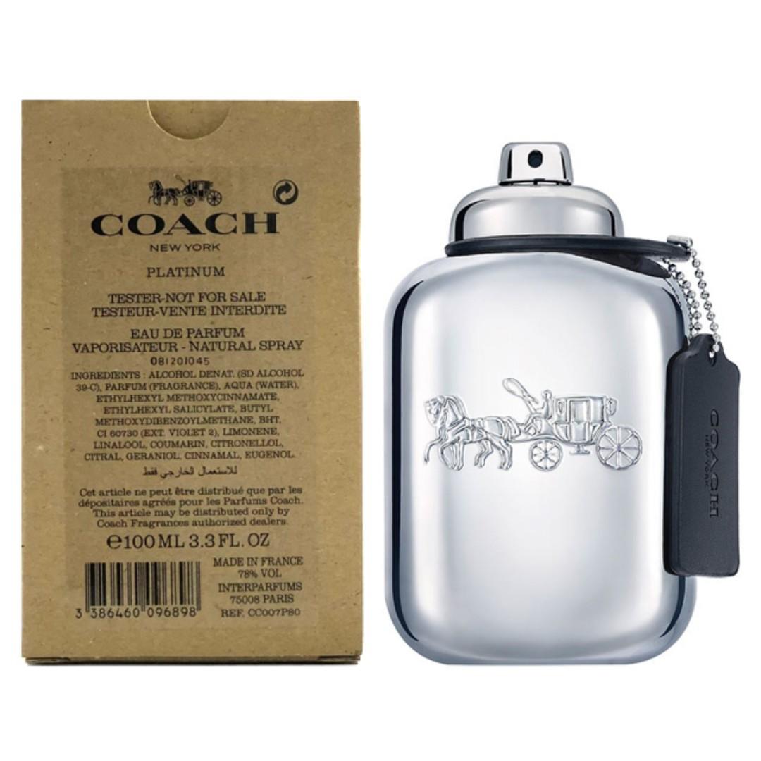 Coach New York Platinum 100ml EDP Men