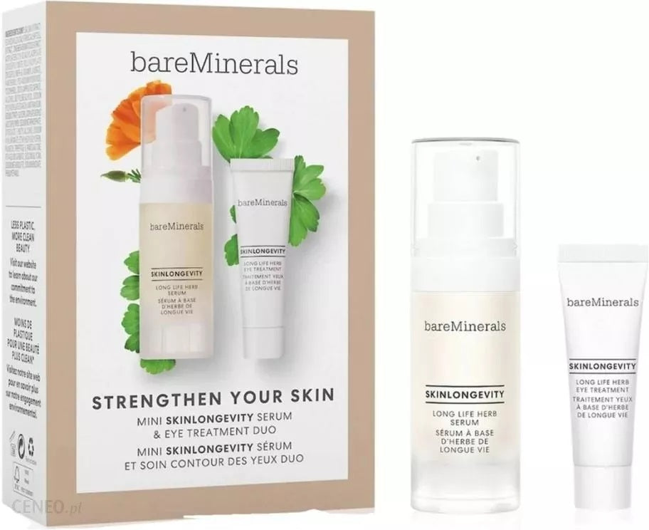 BARE MINERALS Strengthen Your Skin MINI SKINLONGETIVITY SERUM & EYE TREATMENT DUO