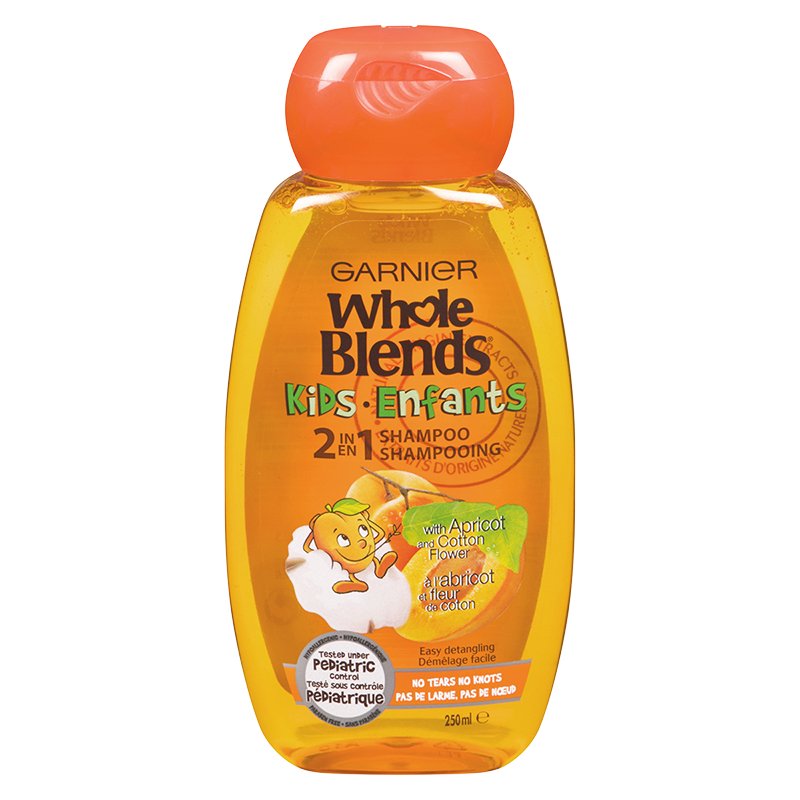 Garnier Kids 2 In 1 Shampoo With Apricot And Cotton Flower 250ml