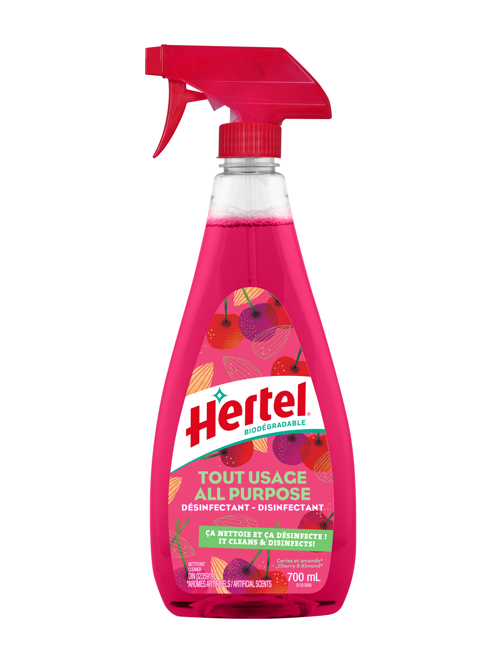 Hertel All Purpose Disinfectant Cleaner 700ml