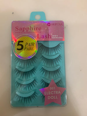 Mariposa Sapphire Fake Eyelashes