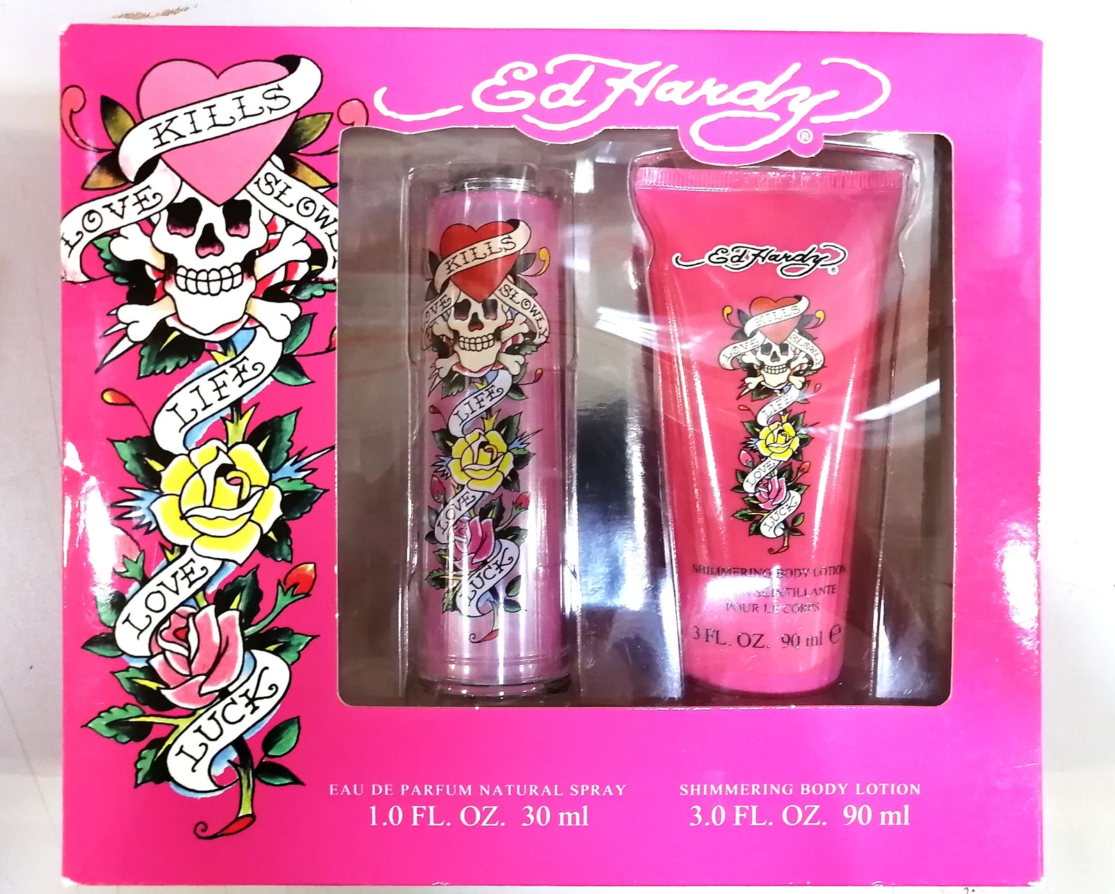 Ed Hardy Love Kills Slowly 2pc Set 30mL EDP WOMEN