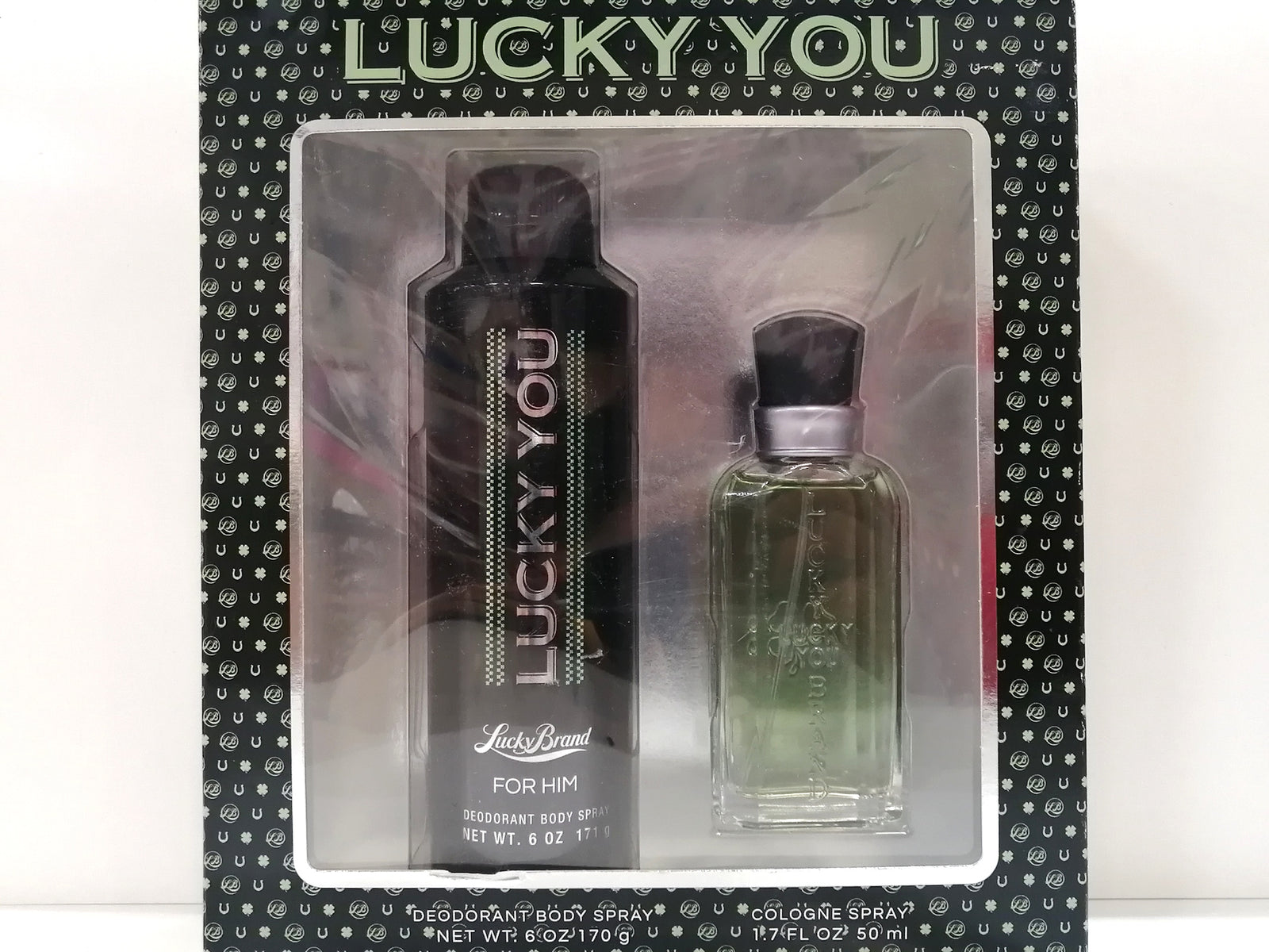 Liz Claiborne Lucky You 2pc Set 50mL Cologne Spray MEN