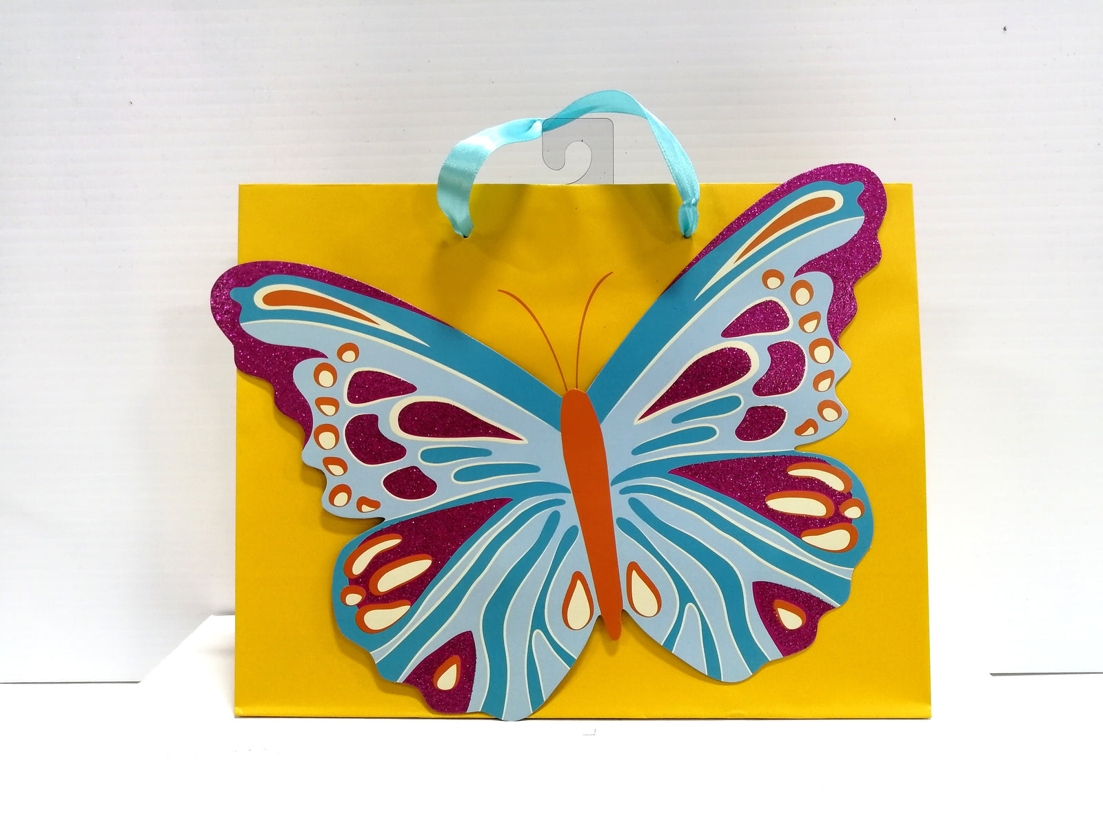 Bright Butterfly Gift Bag by Rosedale (Yellow Bag)
