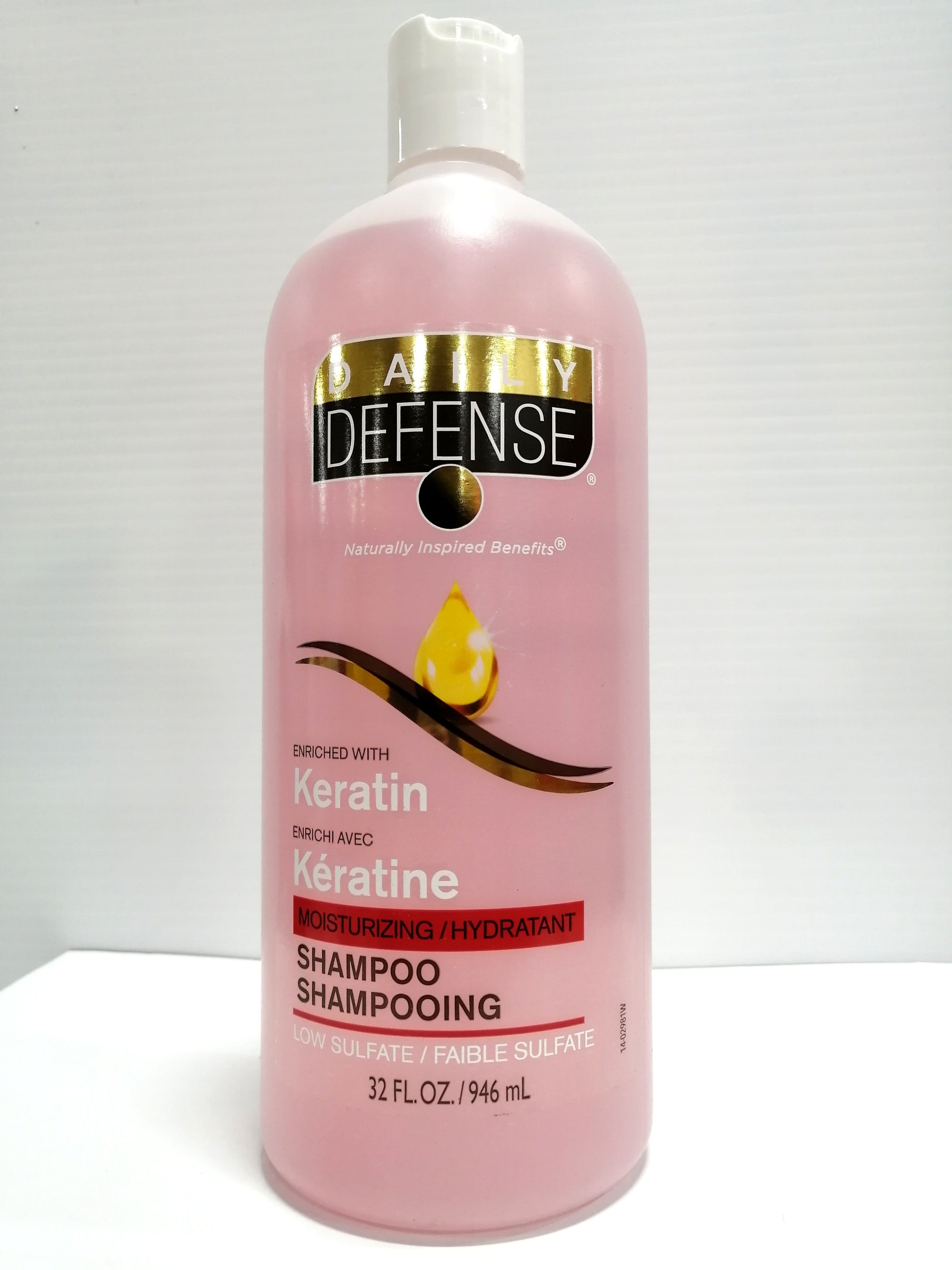 Daily Defense Moisturizing Shampoo with Keratin 946ml
