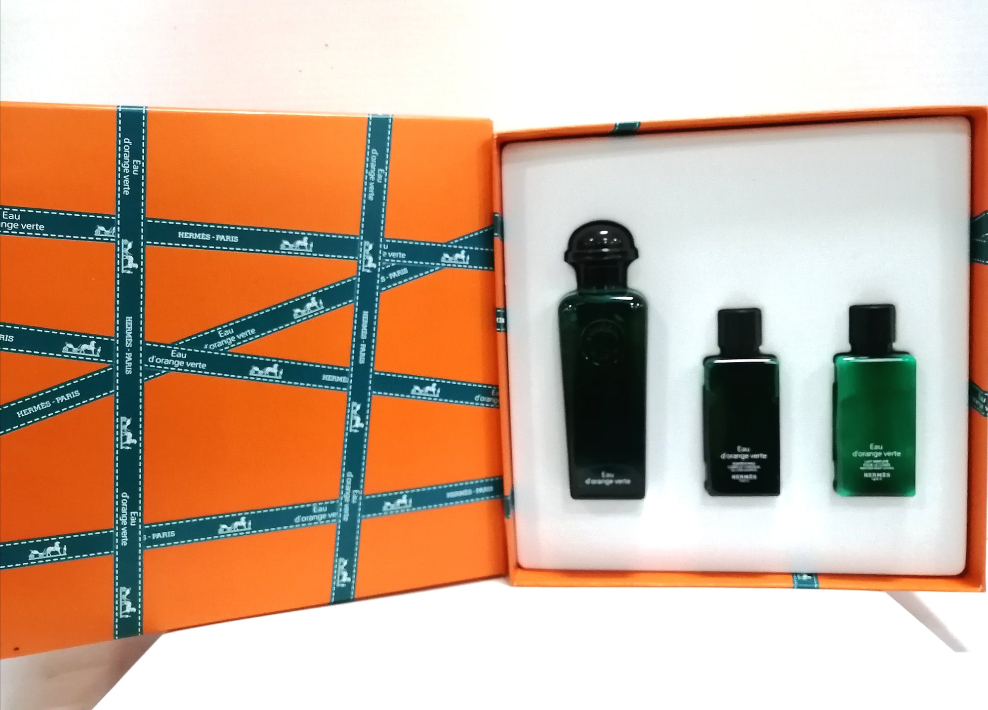 Hermes Eau d'Orange Verte 3pc Set 100ml EDC Unisex