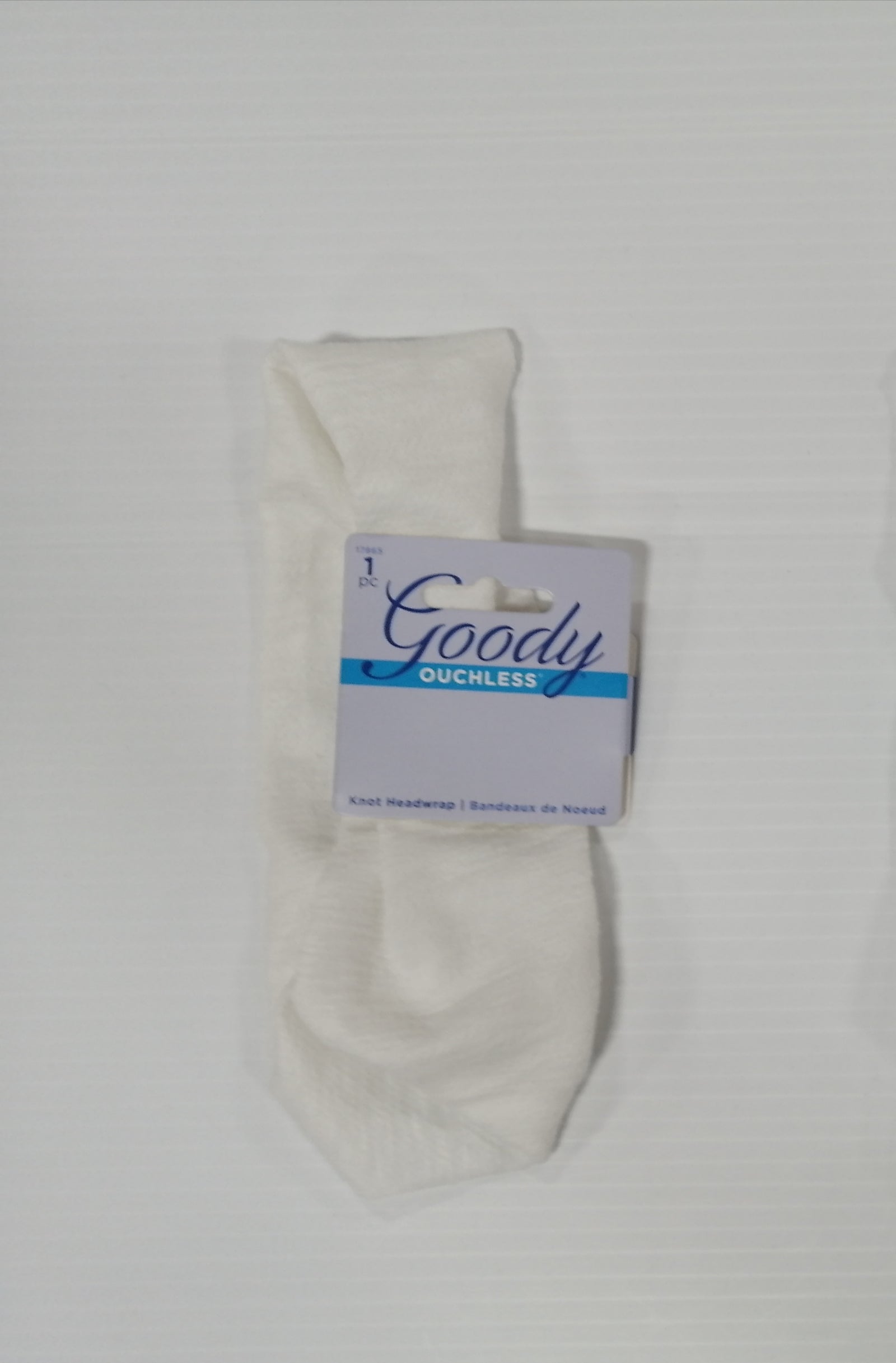 Goody Ouchless Knot Headwrap (White Color)- 17865