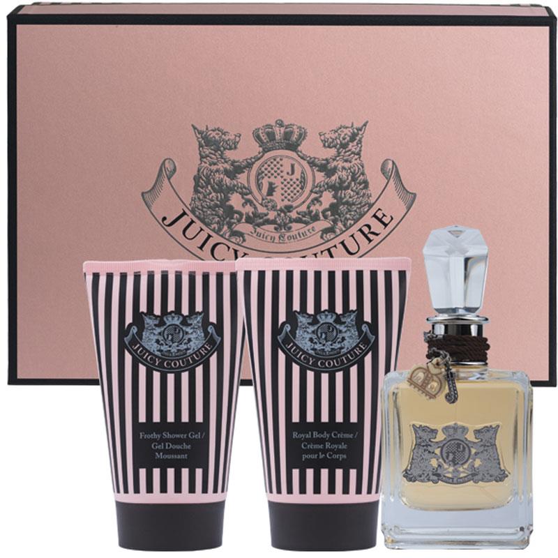 Juicy Couture 3pc Set 100ml EDP with 125ml Body Creme and 125ml Shower Gel