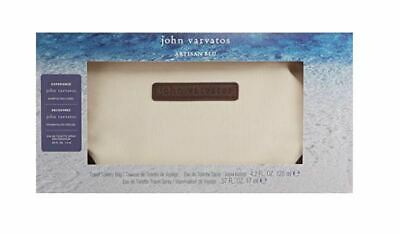 John Varvatos Artisan Blu 3pc Set 125ml EDT Men (Beige Bag)