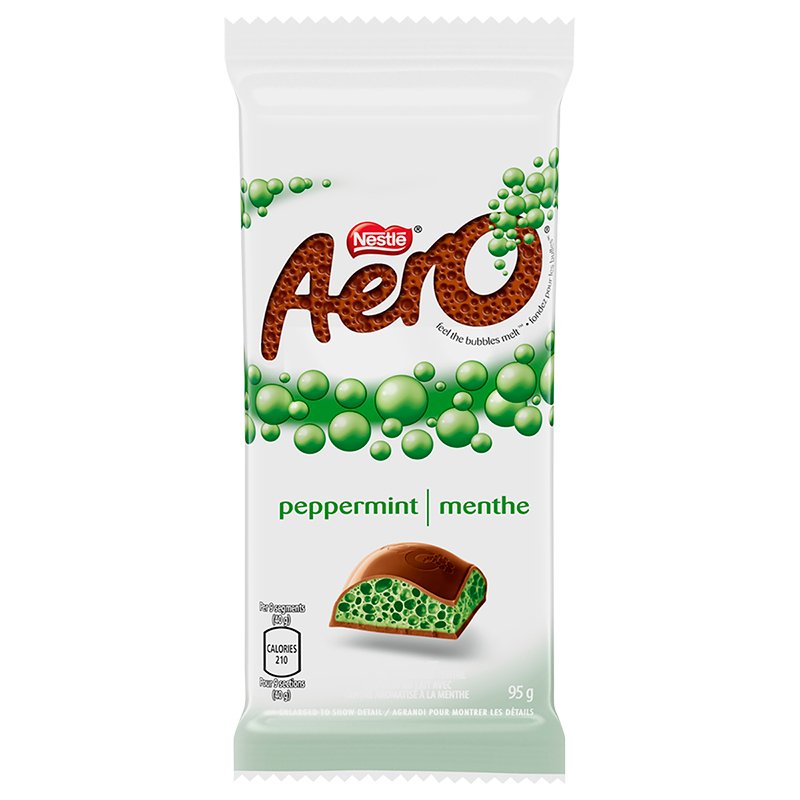 Aero Peppermint Milk Chocolate Bar 95g