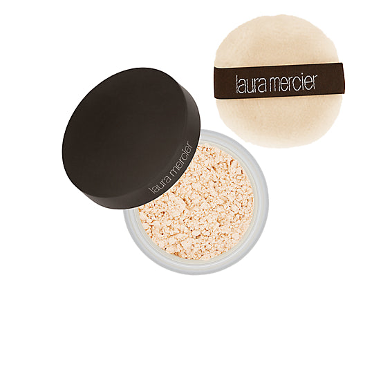 Laura Mercier Deluxe Mini Translucent Loose Setting Powder & Mini Velour Puff 9.3g